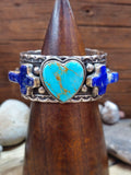 Guy Hoskie Heart and Cross Bracelet