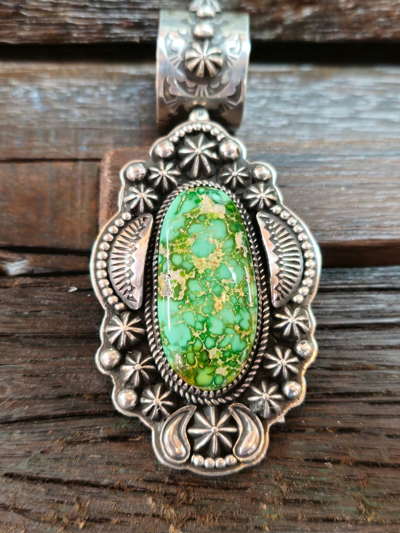 Large Sonoran Turquoise Pendant