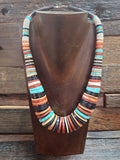 Pula Calabaza 20 Inch Disc Necklace