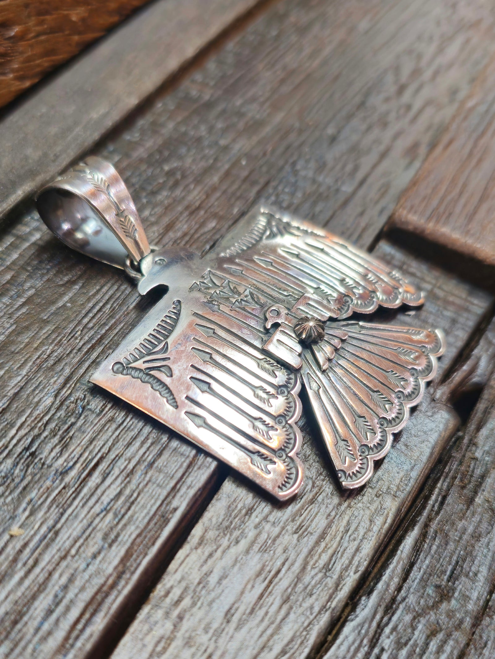 Sunshine Reeves Arrow Thunderbird Pendant