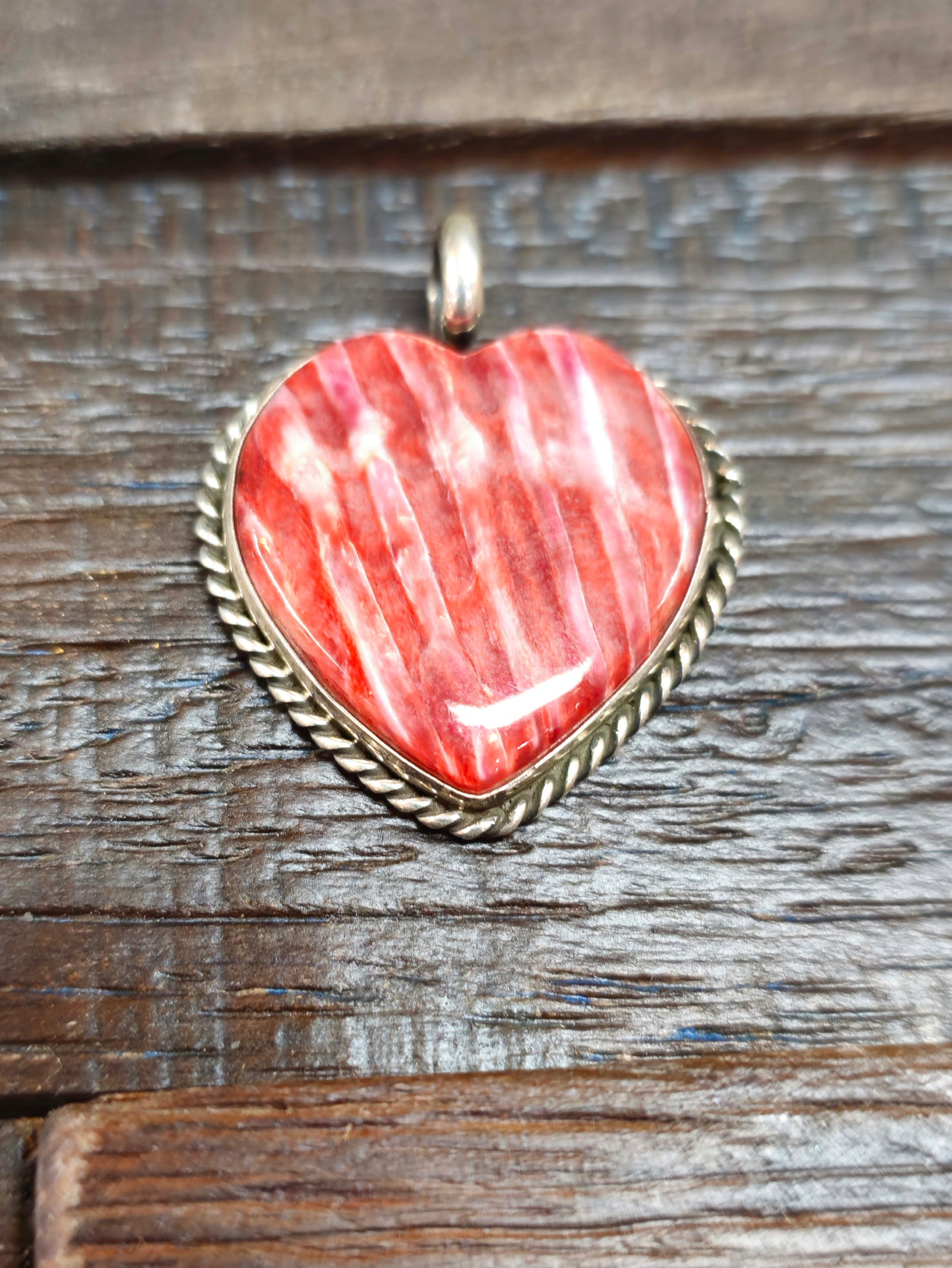 Spiny Heart Pendant by Reva Goodluck