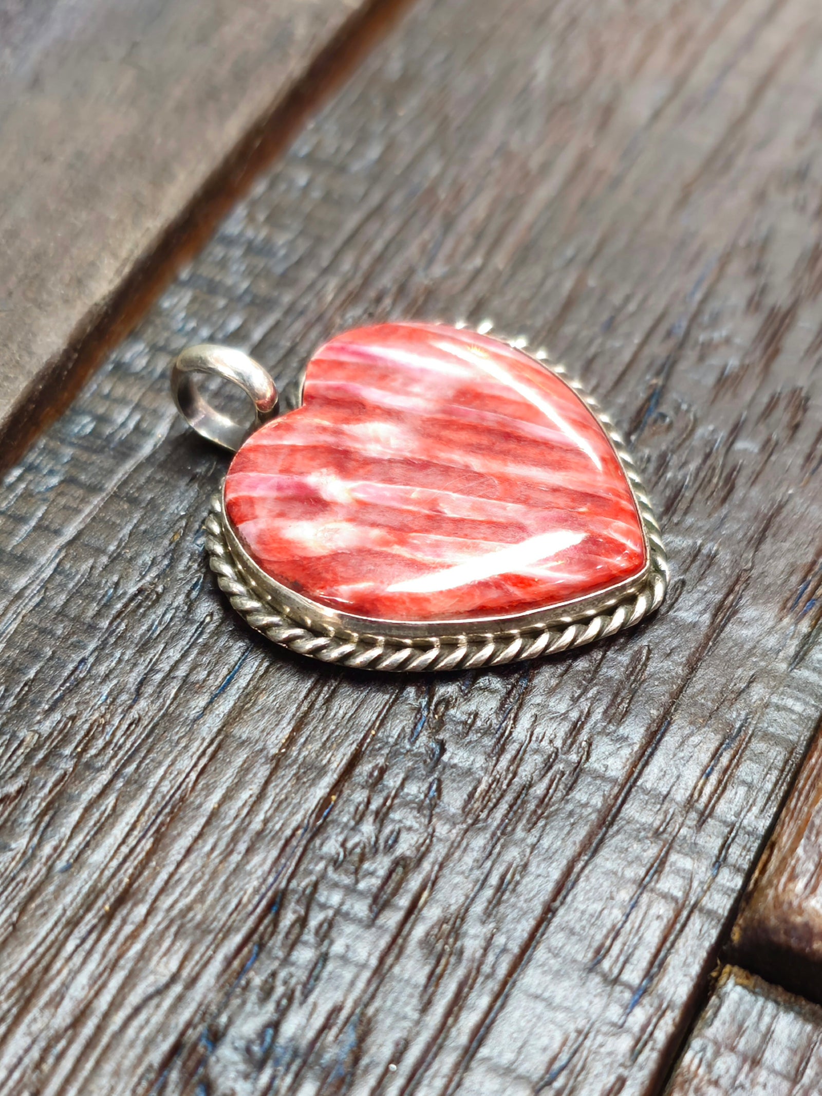 Spiny Heart Pendant by Reva Goodluck