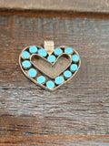 Turquoise Heart Pendant