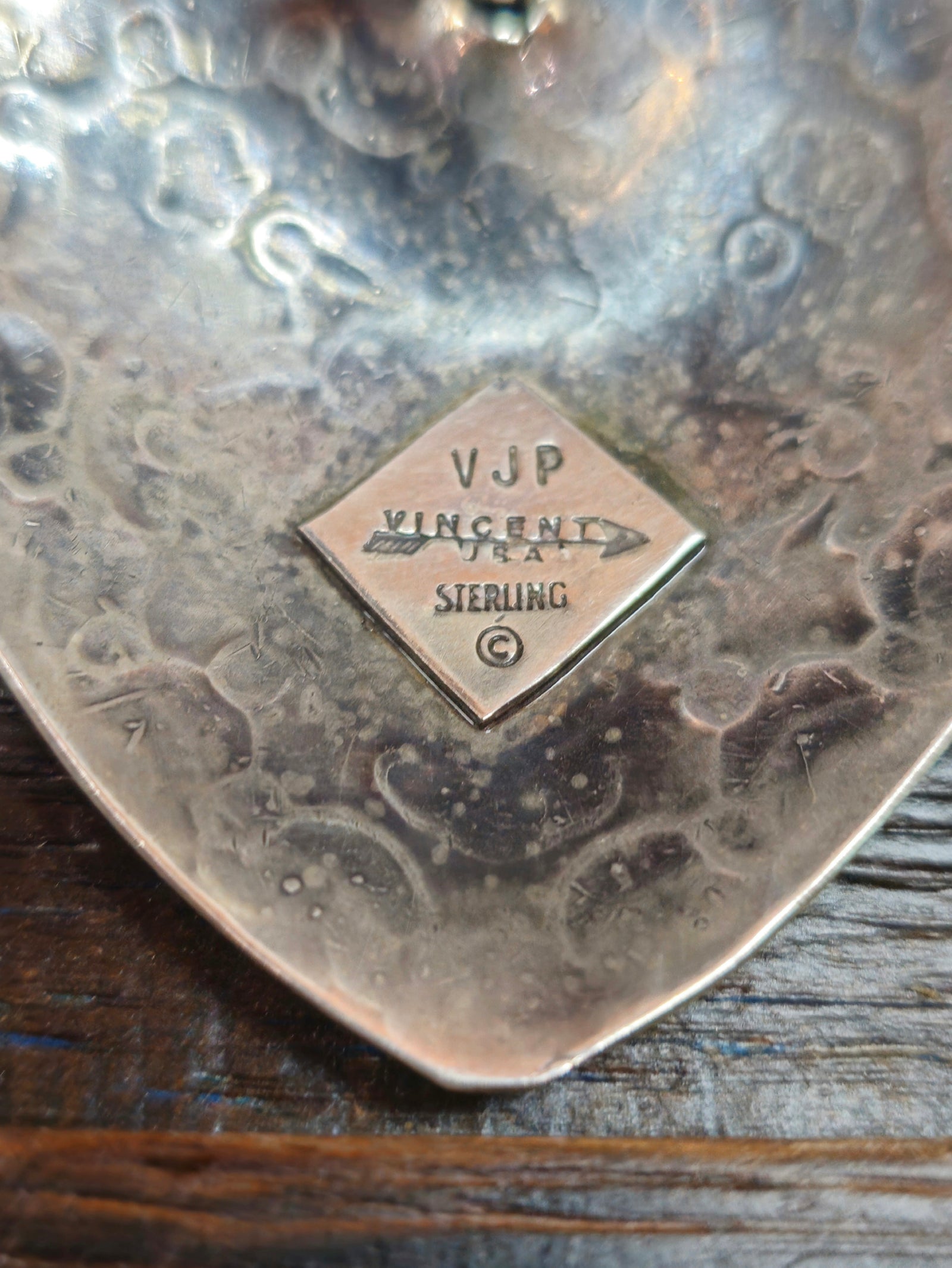 Vincent Platero Heart Pendant