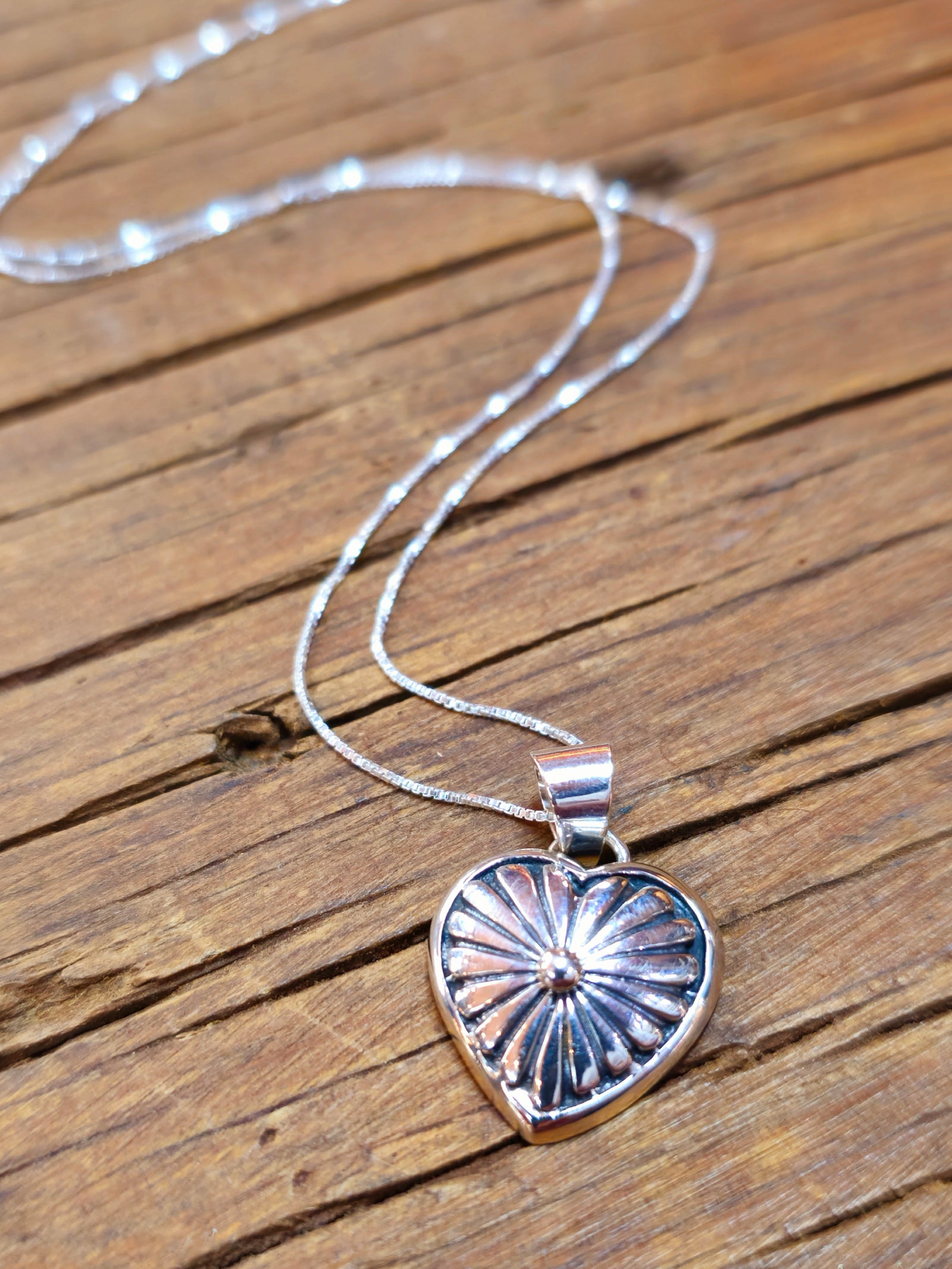 Sterling Silver Heart Pendant