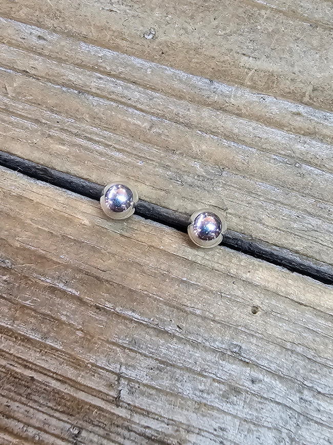 Mini Sterling Silver Stud Earrings