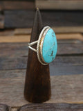 Turquoise Ring by Benny Benally Size 9.5