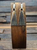 Sterling Silver Post Earrings by Tom Hawk