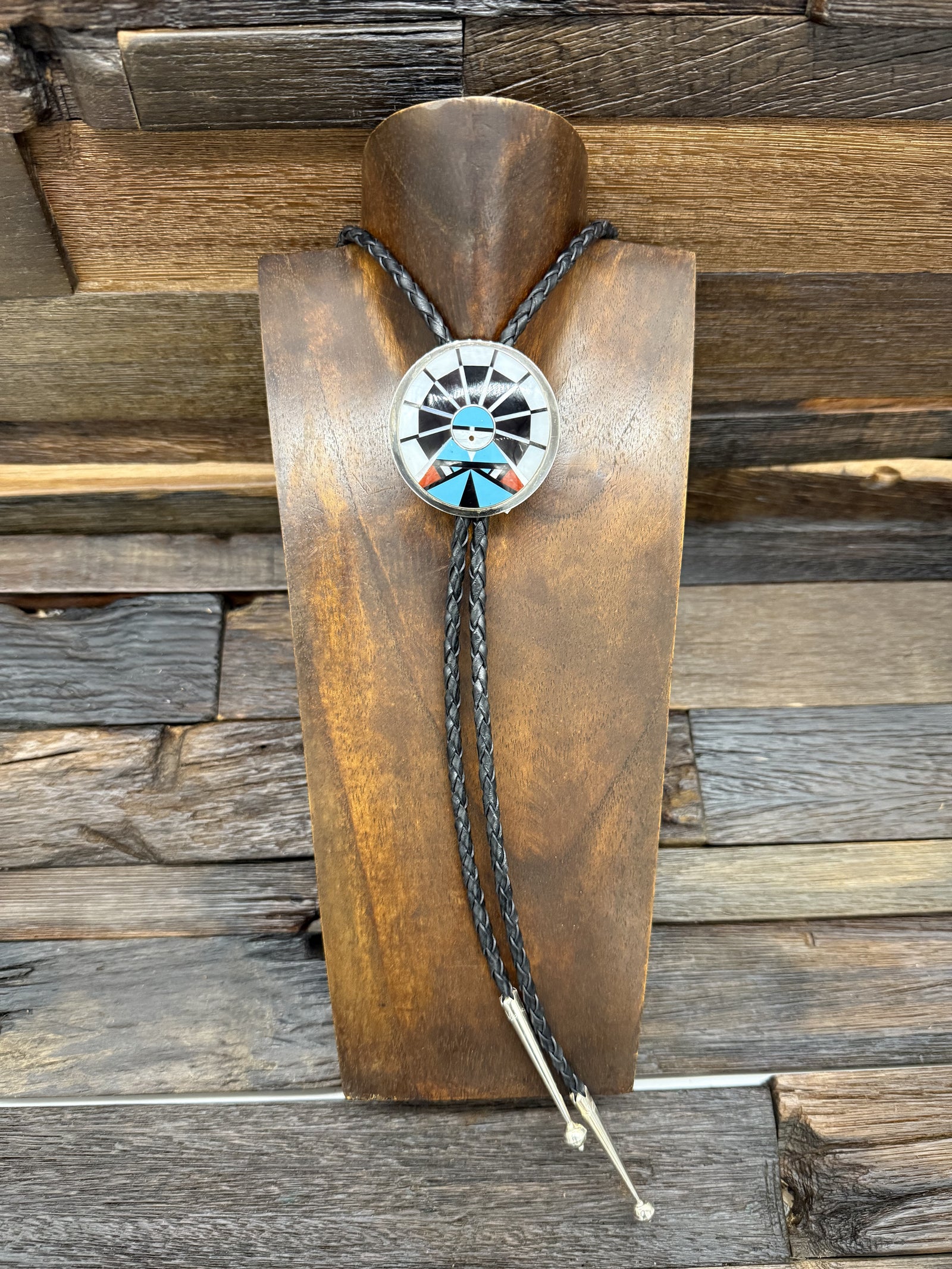 Multi-Color Zuni Bolo by R & L Vacit