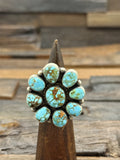 Adjustable Sonoran Gold Cluster Ring