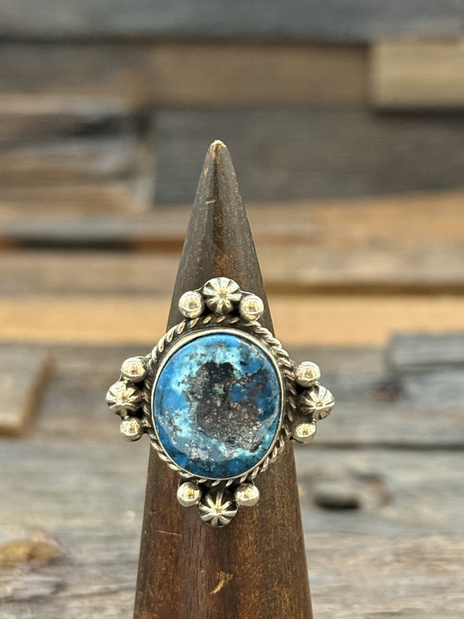 Turquoise Ring by Rosella Paxton Size 9