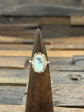 Golden Hill Turquoise Ring by Nila Johnson Size 8.5