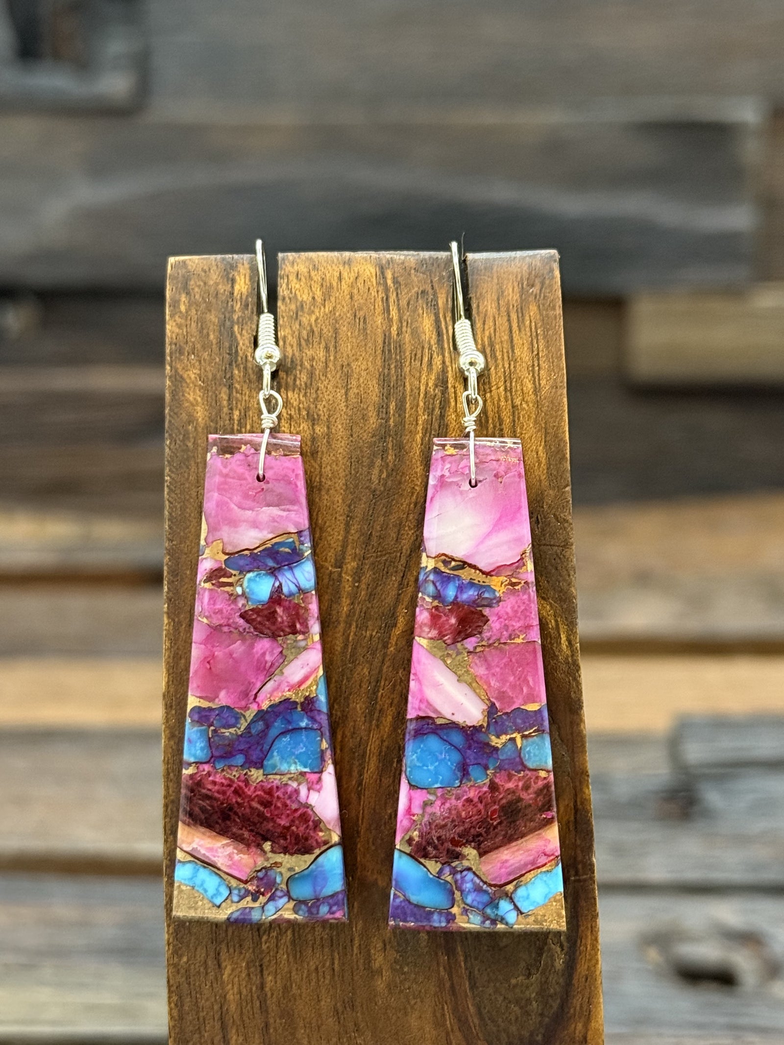 Mojave Slab Earrings by Jameson Pete