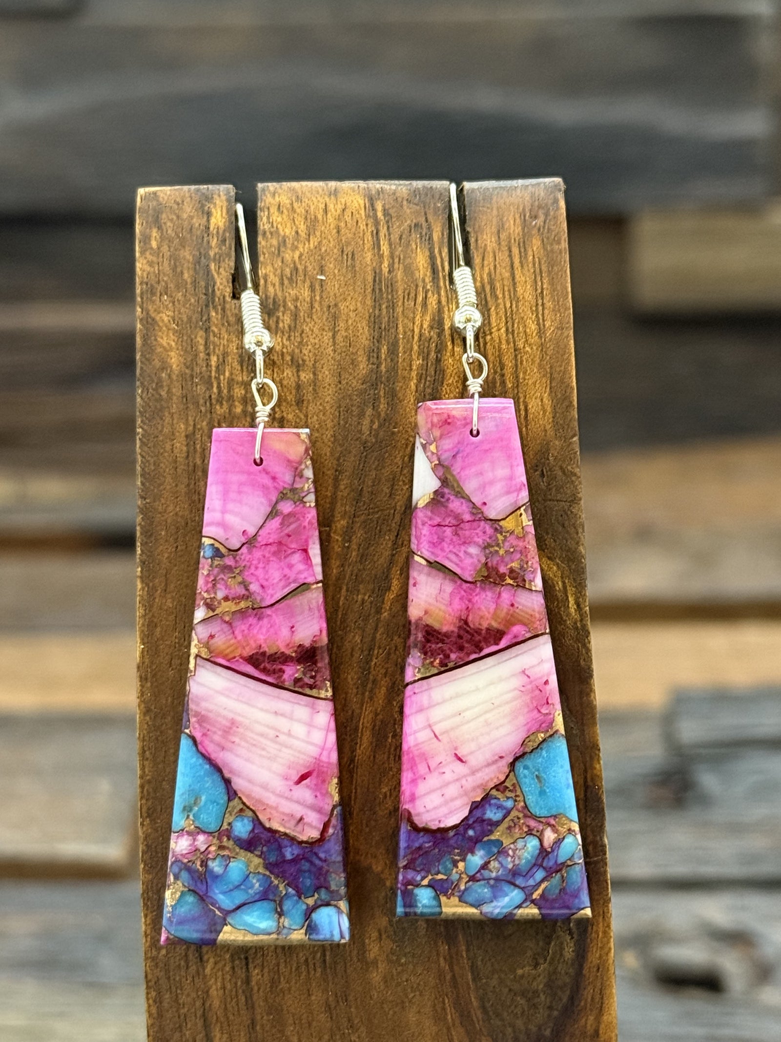 Mojave Slab Earrings by Jameson Pete