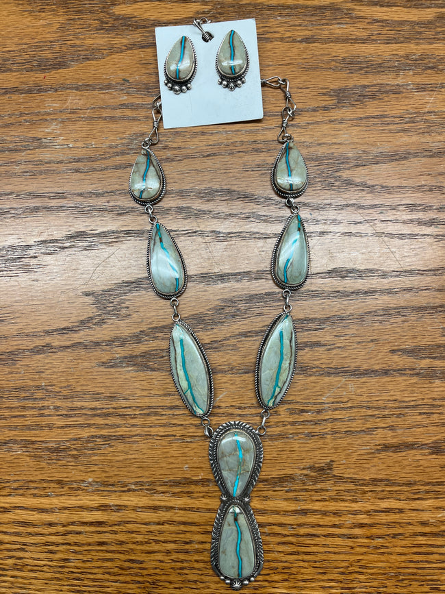 Boulder Turquoise Lariat