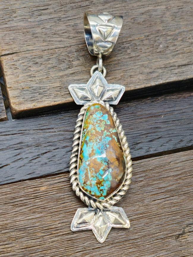 Turquoise Pendant by Jacob Troncosa