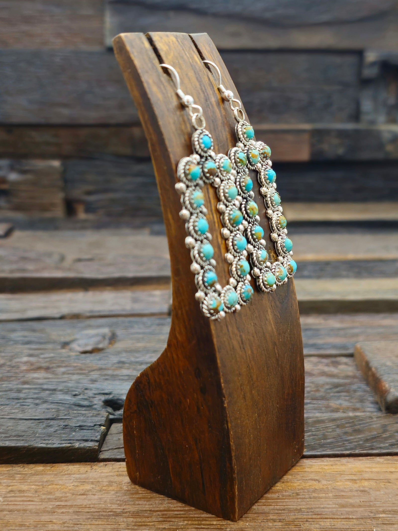 Turquoise Earrings by Dillon Cheama