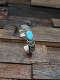 Blue Turquoise Cuff Bracelet