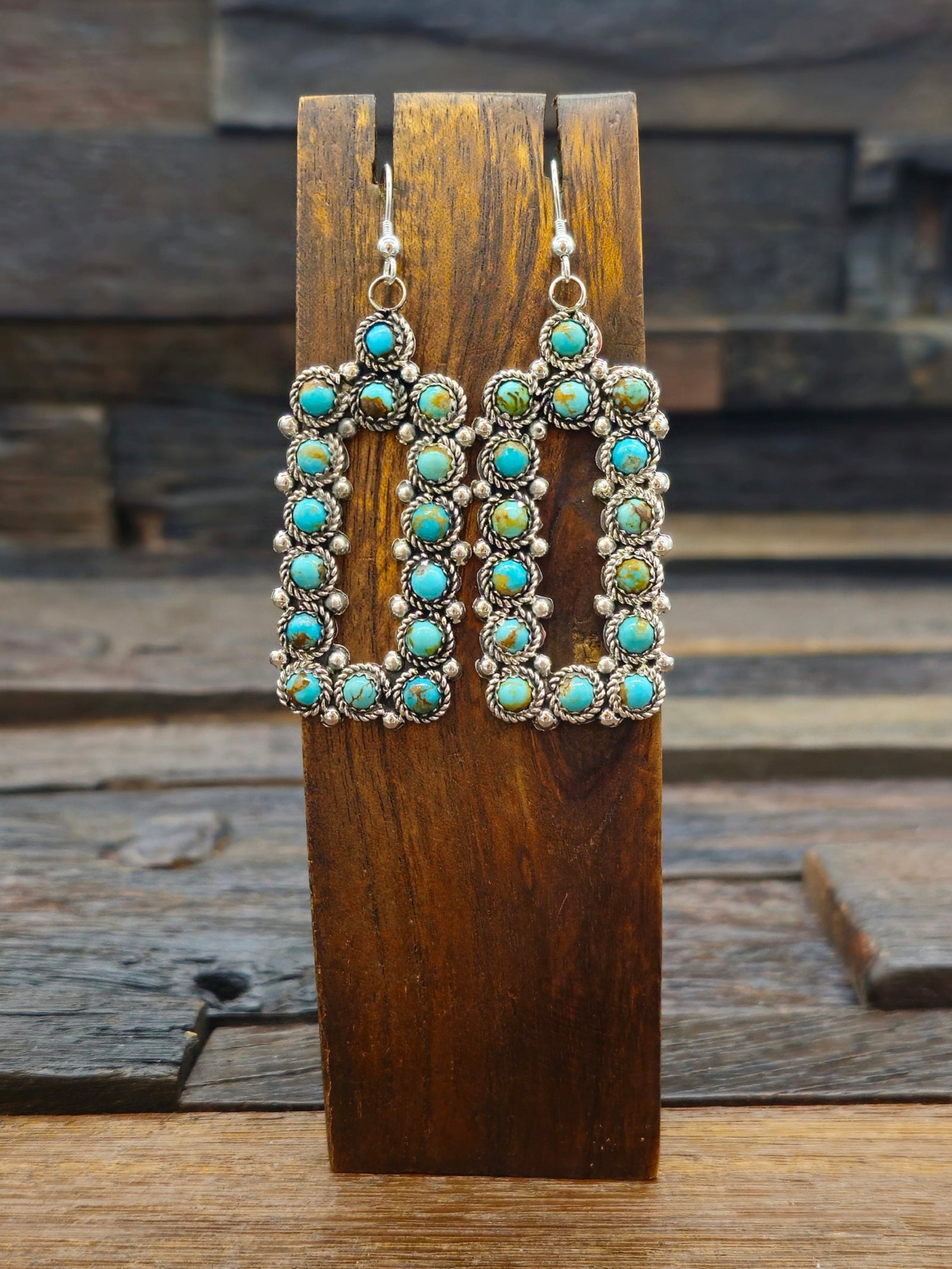 Turquoise Earrings by Dillon Cheama