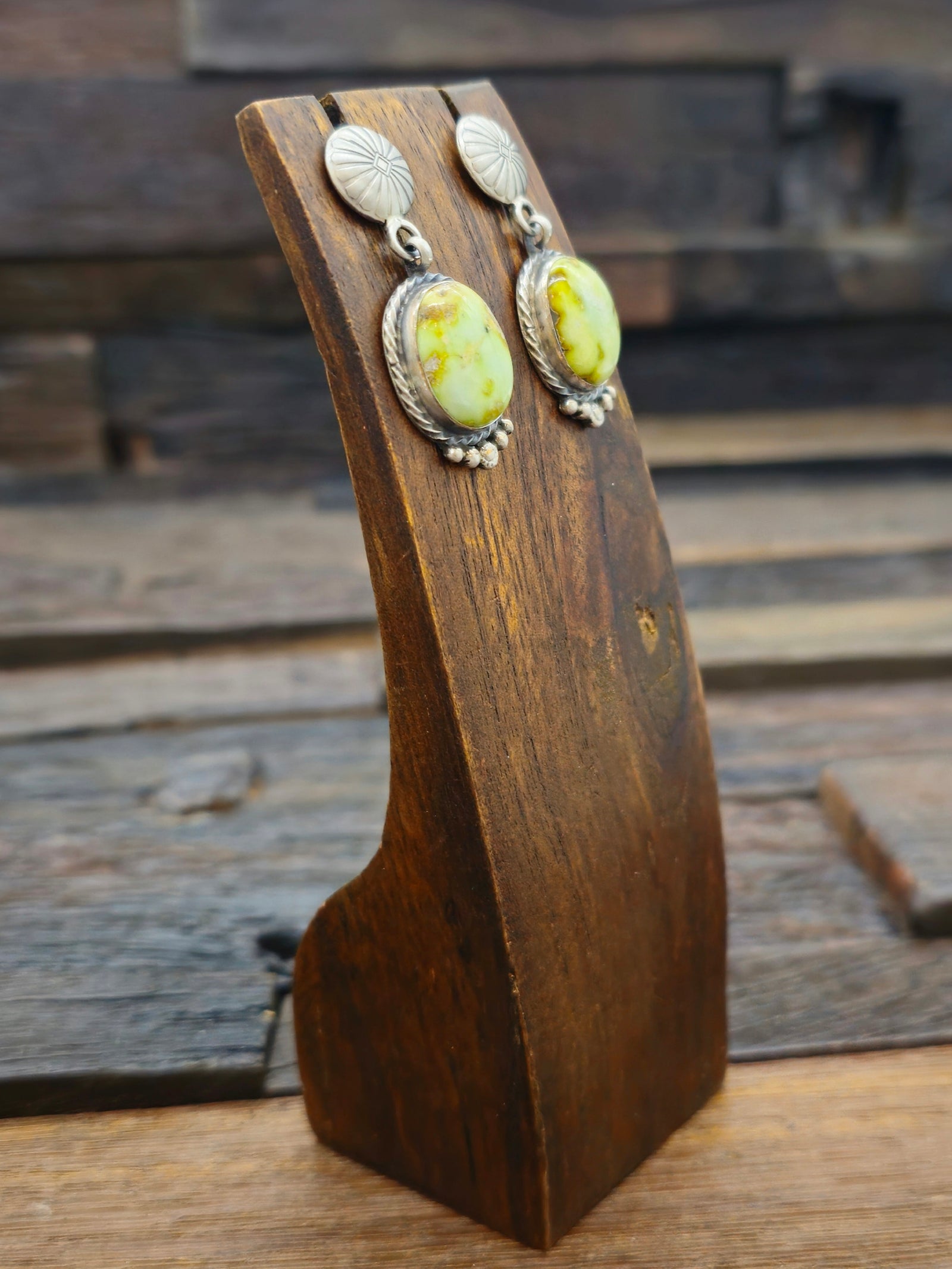 Palomino Turquoise Drop Earrings by  L.B.