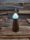 Leon Martinez Turquoise and Sterling Ring