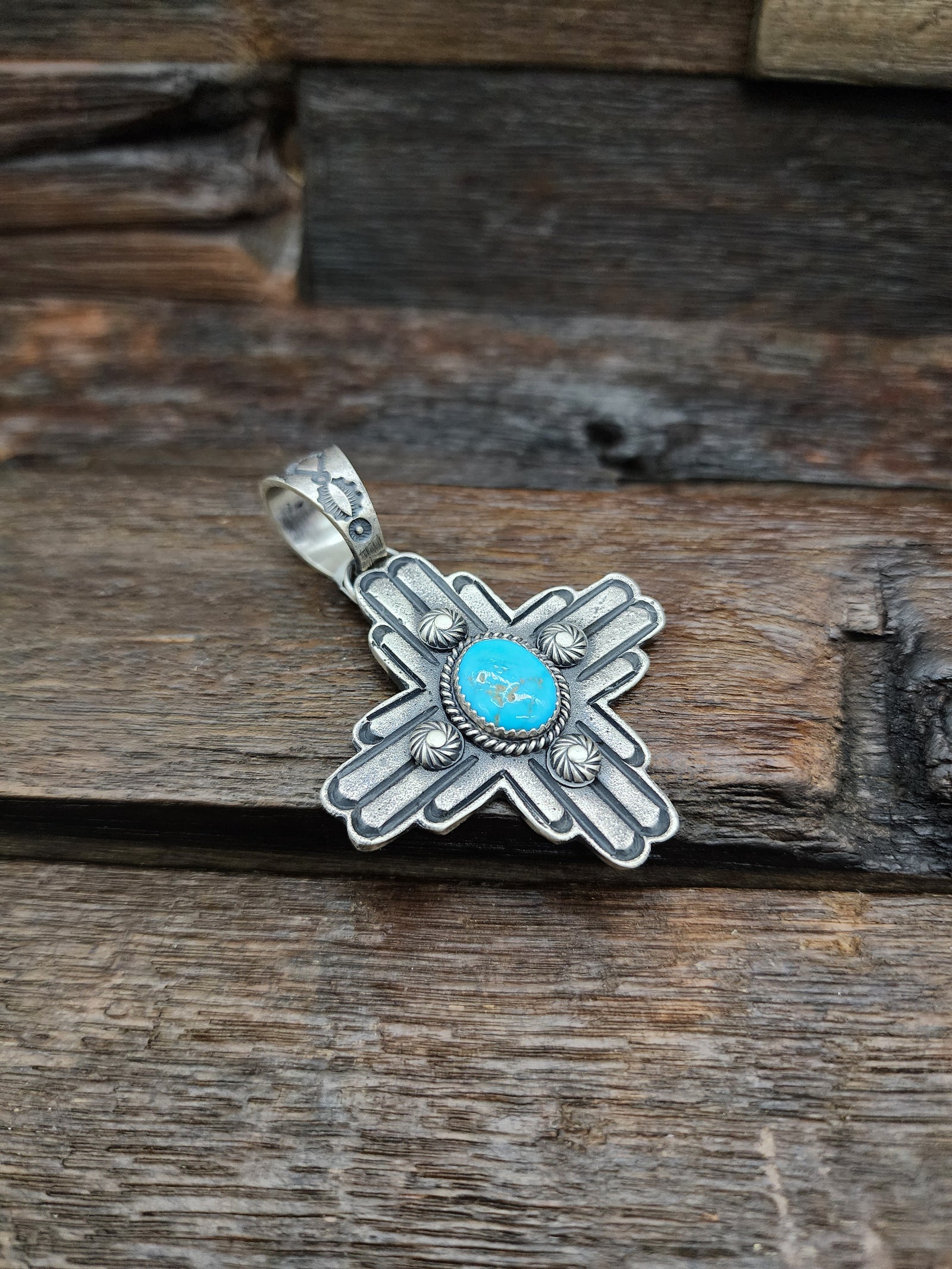 Blue Kevin Billah Zia Pendant