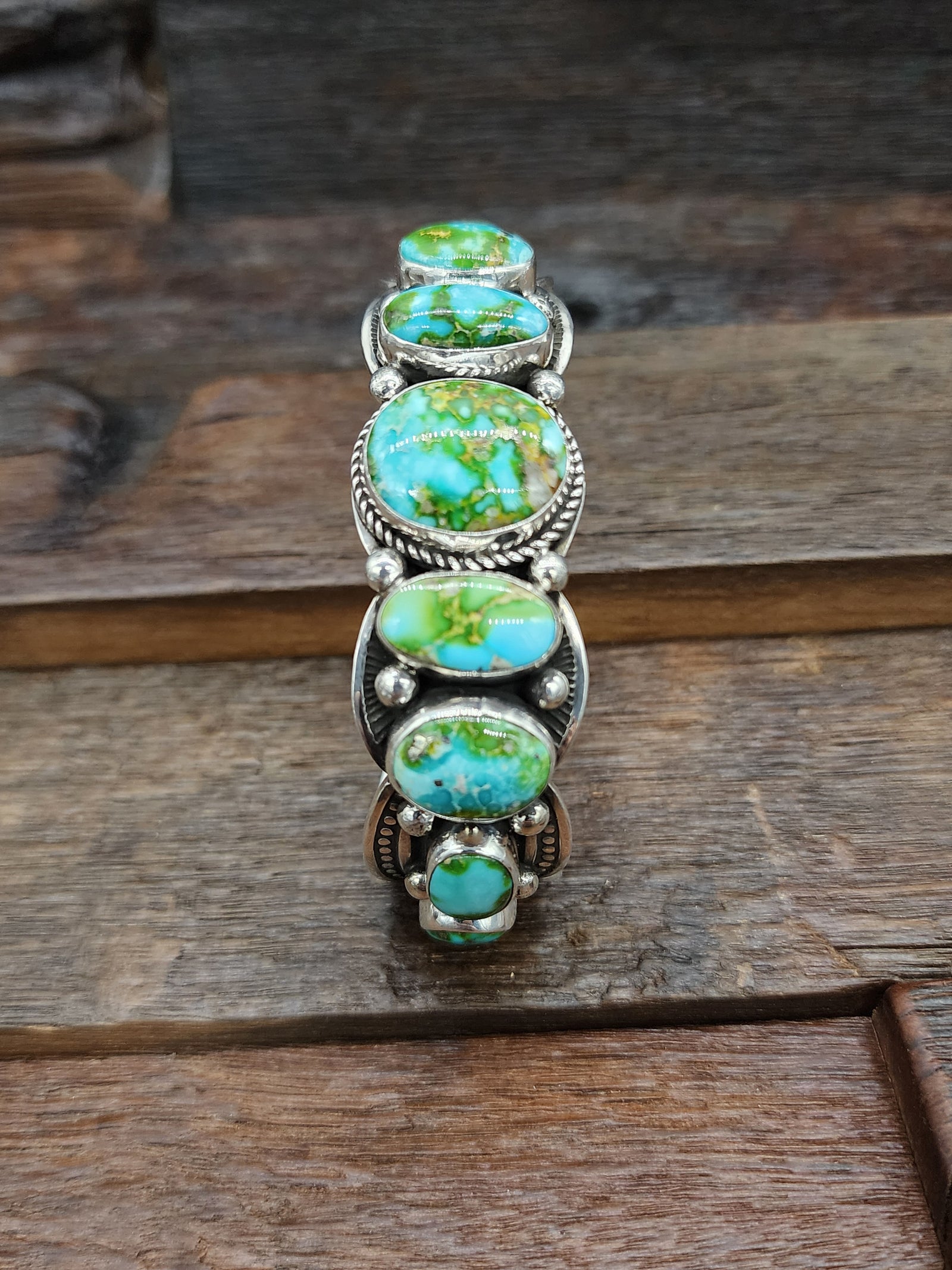 Albert Jake Sonoran Turquoise Cuff Bracelet