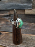 Leon Martinez Turquoise and Sterling Ring