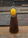 Bumblebee Jasper Ring by Jameson Garcia Size 7