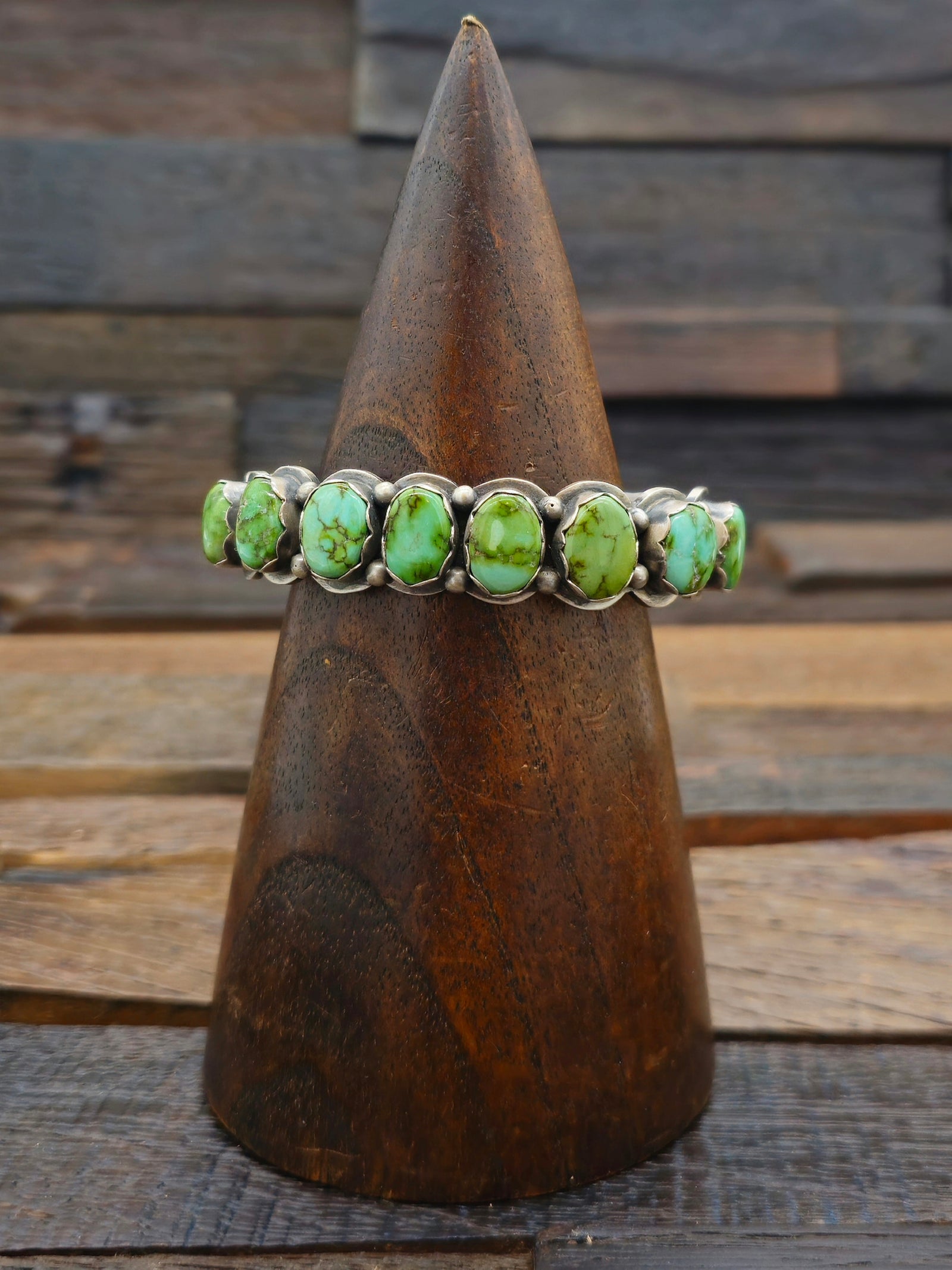 Sonoran Turquoise Bracelet by Mark Yazzie 6 3/4"