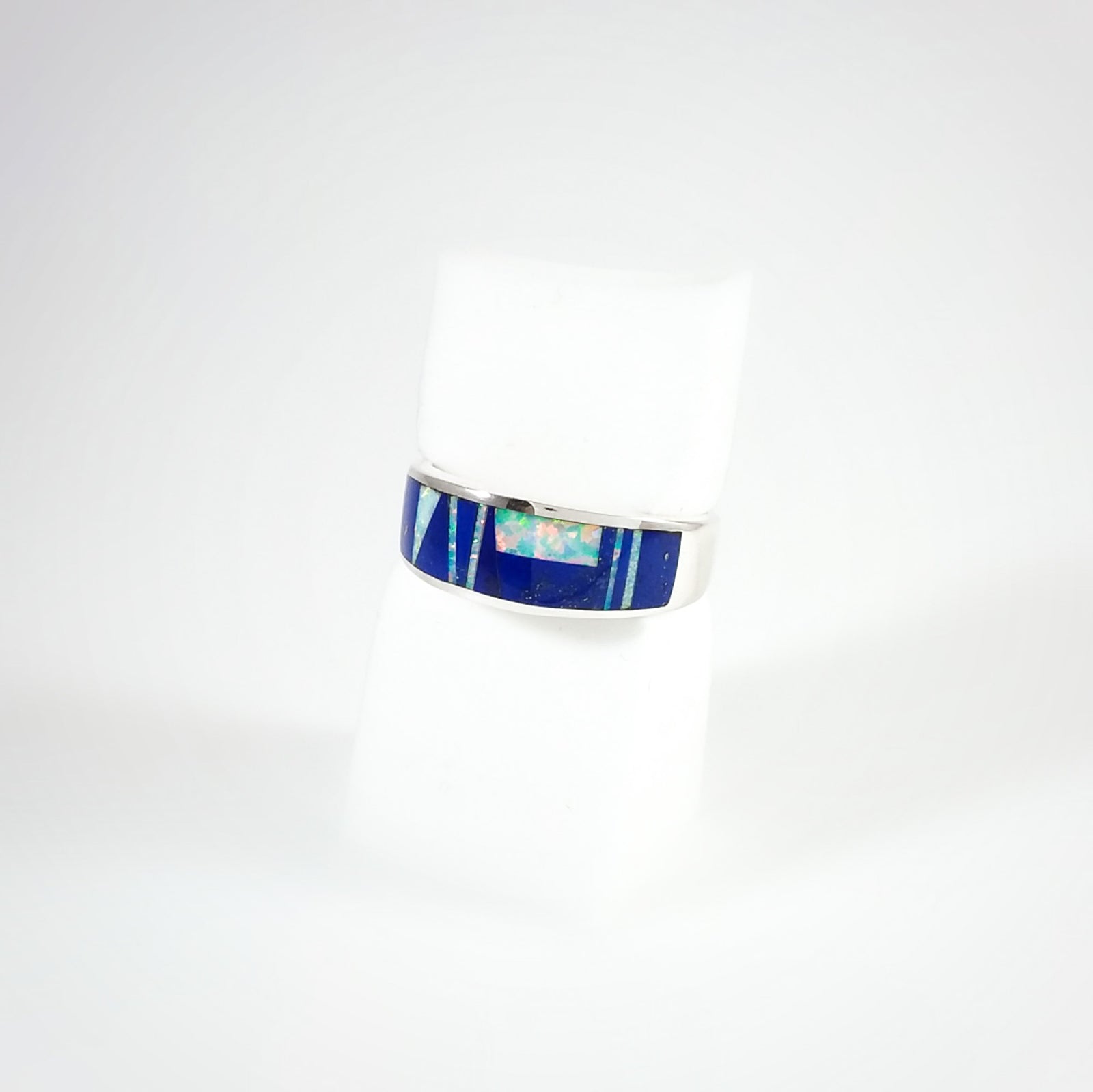 Lapis/Opal Inlay Ring