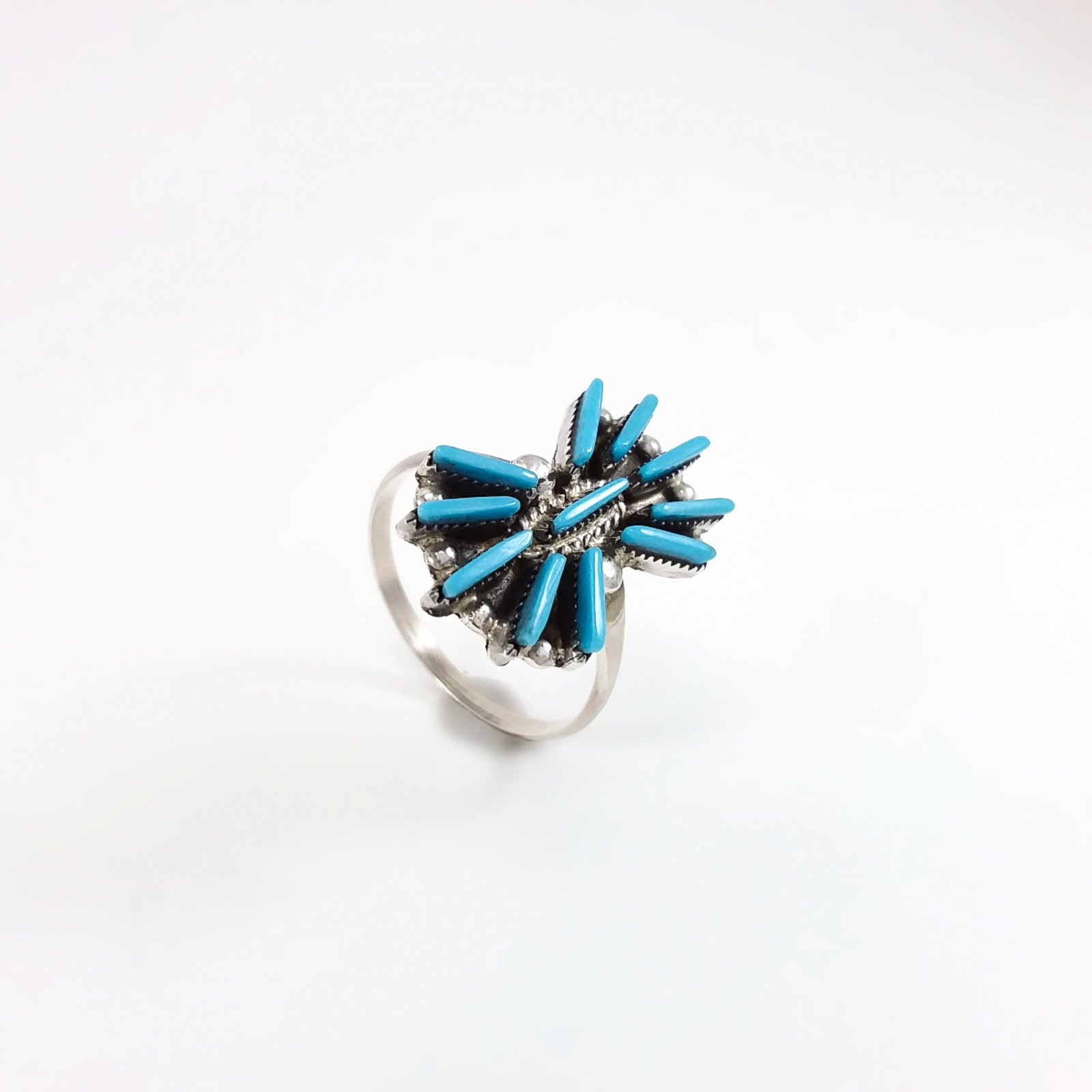 Zuni Needle Point Ring