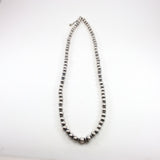 Silver Bead Necklace