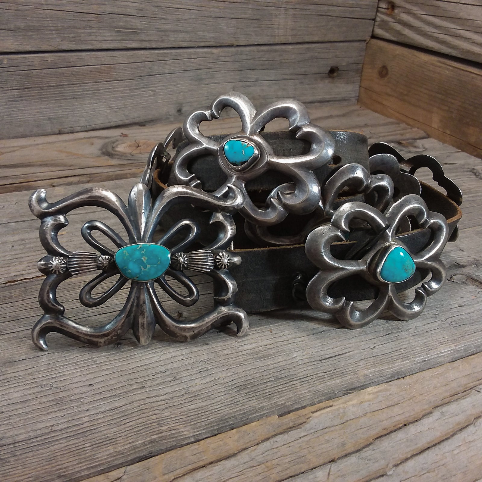 Turquoise Concho Belt