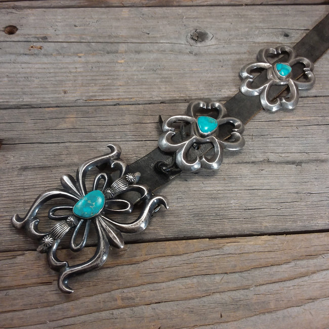 Turquoise Concho Belt