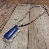 Lapis Pendant By Raymond Delgarito