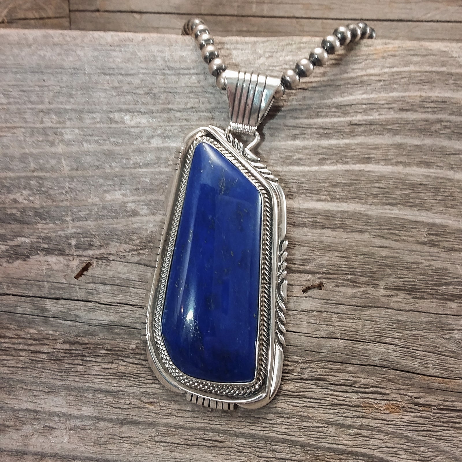 Lapis Pendant By Raymond Delgarito