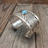 Turqoise Silver Bracelet By Wes Craig