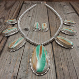 Boulder Turquoise Necklace Set By Thomas Francisco