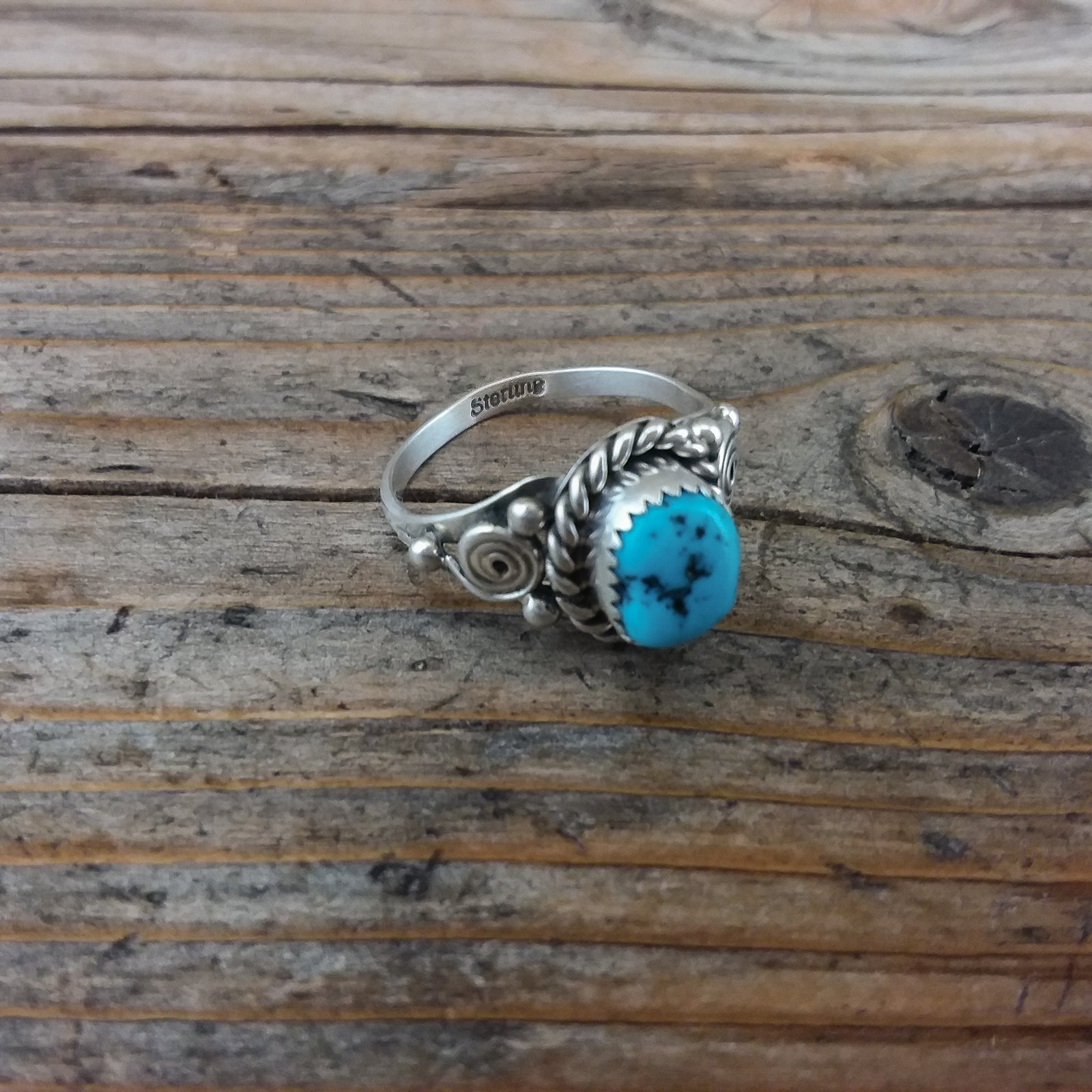 Freda Martinez Turquoise Ring