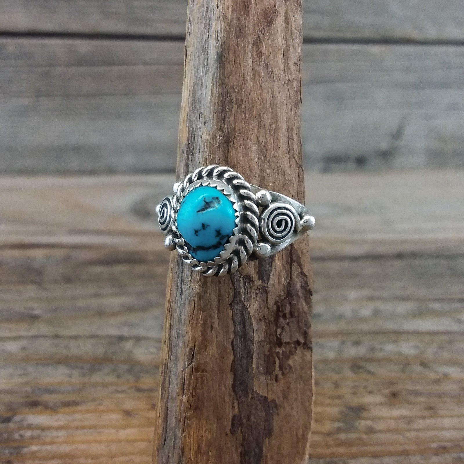 Freda Martinez Turquoise Ring