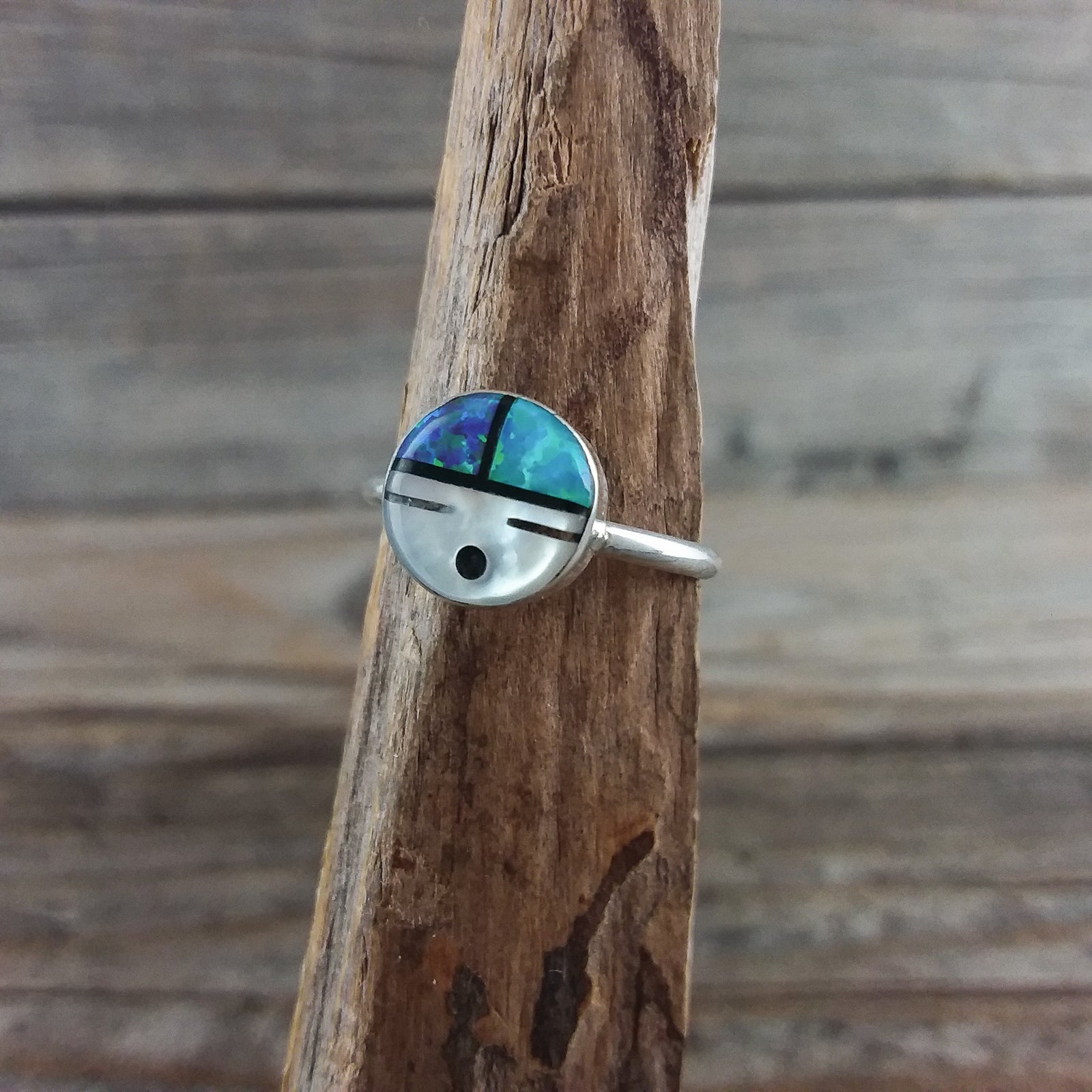 Zuni Face Ring