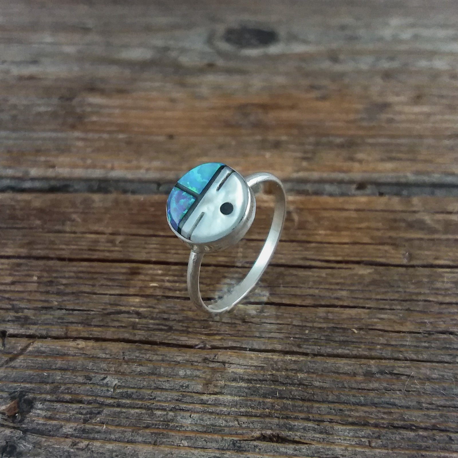 Zuni Face Ring