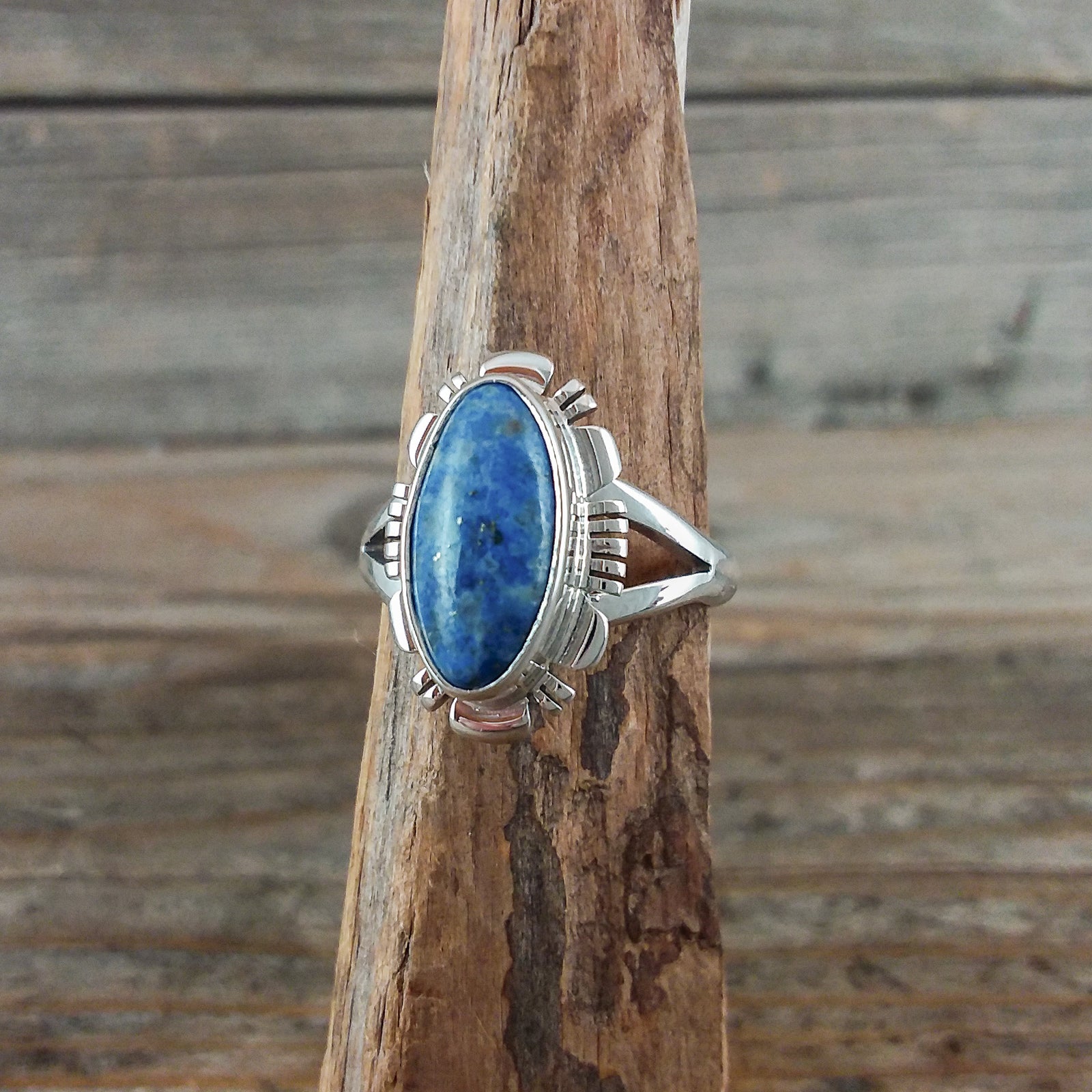 Larry M. Yazzie Lapis Ring