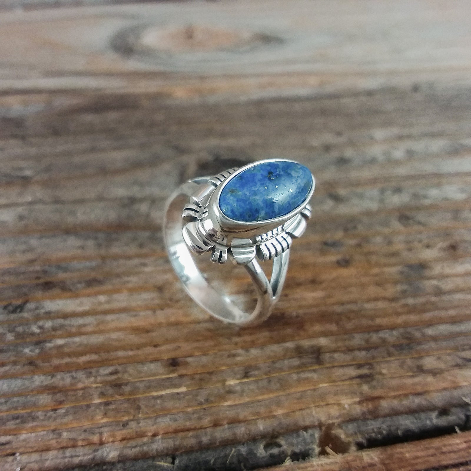 Larry M. Yazzie Lapis Ring