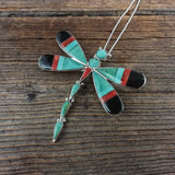 Angus Ahiyite Dragonfly Pendant