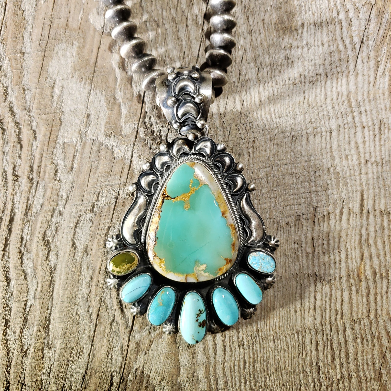 Bobby Johnson Turquoise Pendant