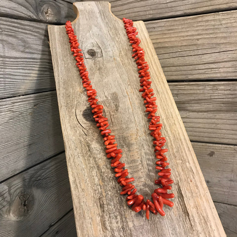 Tufa Cast Silver and Coral Flower Bracelet By Rebecca Begay