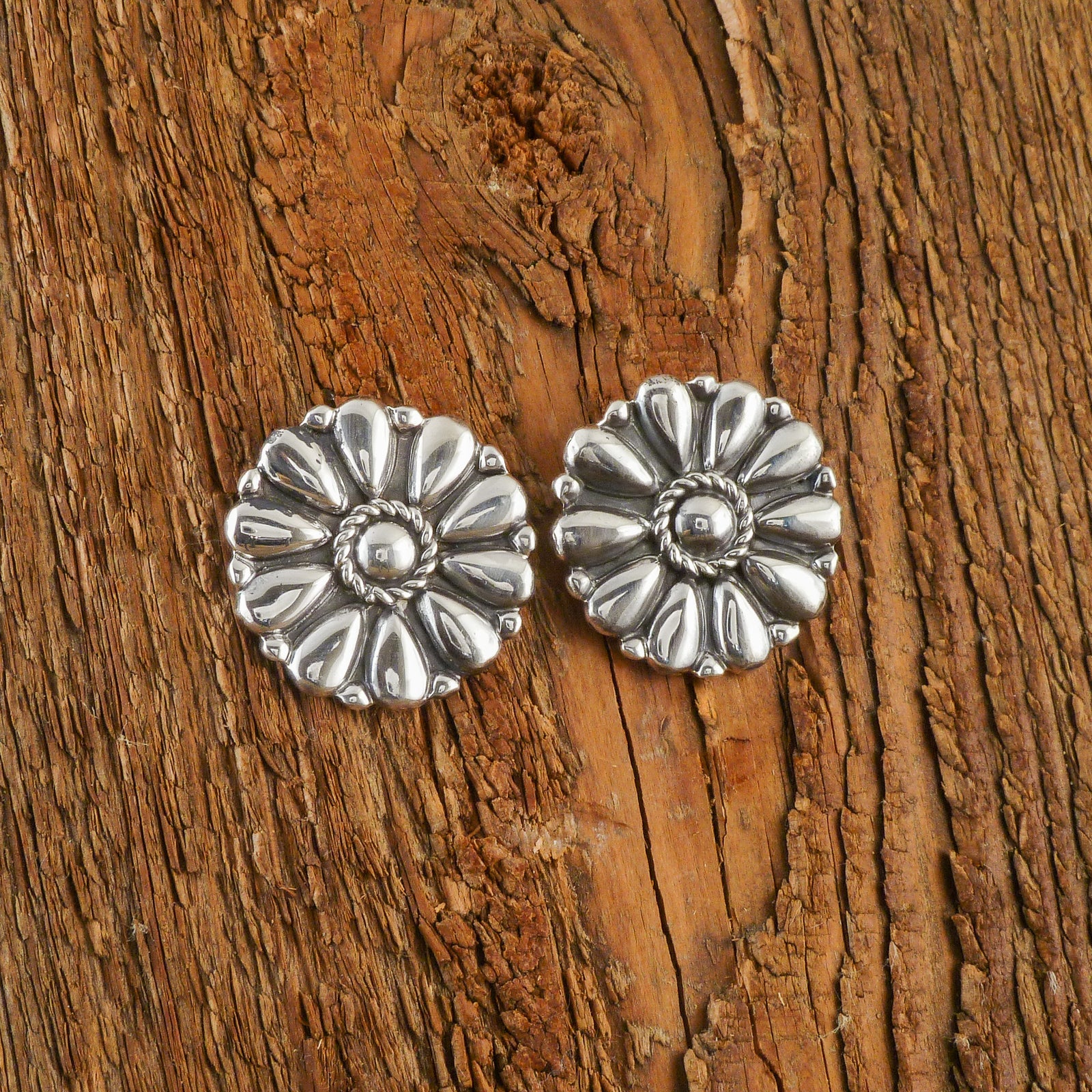 Melvin Francis Silver Earrings