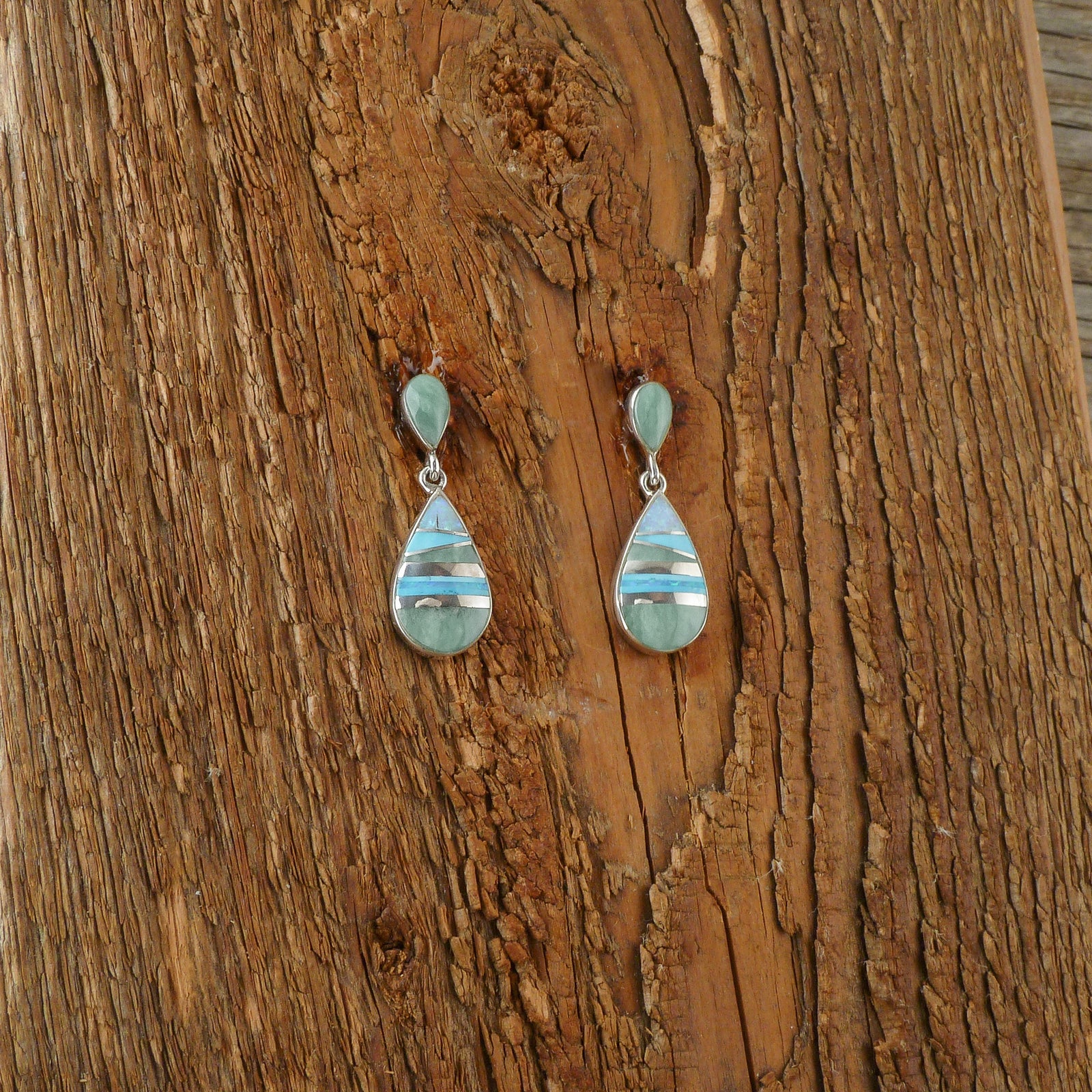 Elsie Armstrong Inlay Earrings